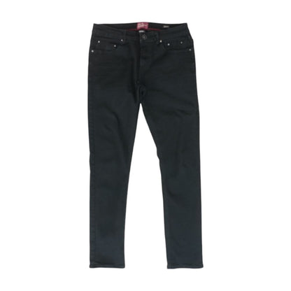 Black Solid Slim Jeans