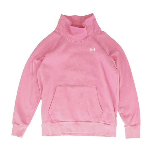 Pink Solid Active Pullover