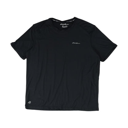 Black Solid Active T-Shirt