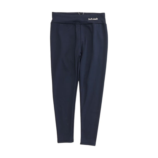 Navy Solid Sweatpants Pants