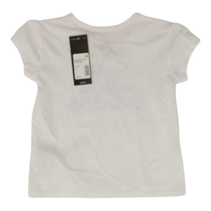 White Solid Active T-Shirt