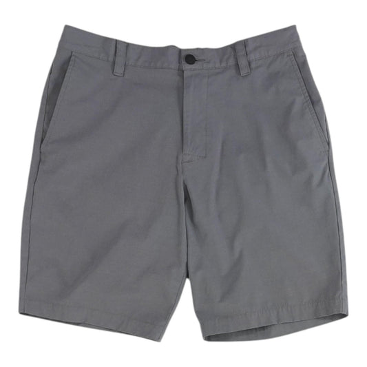 Gray Solid Shorts