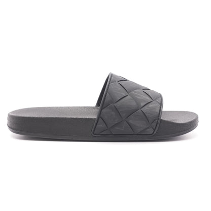 Black Athletic Slide Sneaker