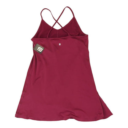 Burgundy Solid Mini Dress