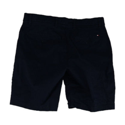 Navy Solid Chino Shorts