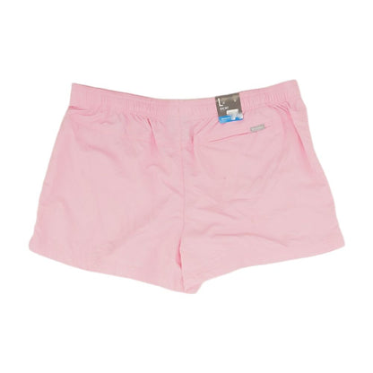 Pink Solid Active Shorts