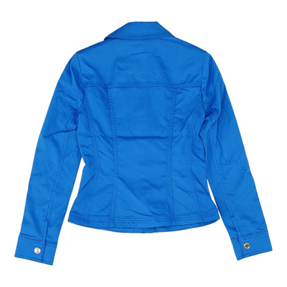 Blue Solid Lightweight Jacket