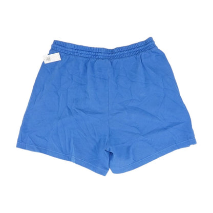 Blue Solid Active Shorts