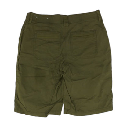 Olive Solid Shorts