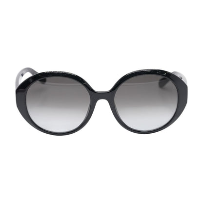 Black SF1067S Round Sunglasses