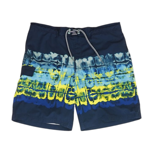 Navy Color Block Swim Shorts