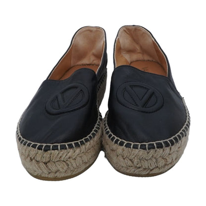 Black Espadrille Flats