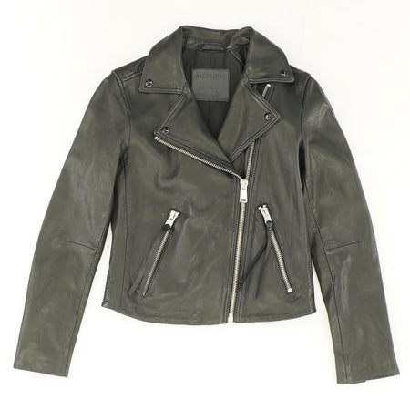 Louis Vuitton Pre-owned Women's Leather Biker Jacket - White - S