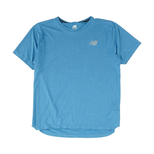 Blue Solid Active T-Shirt