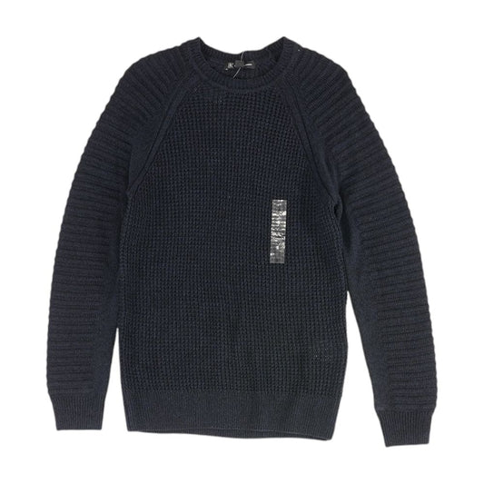 Navy Solid Pullover Sweater