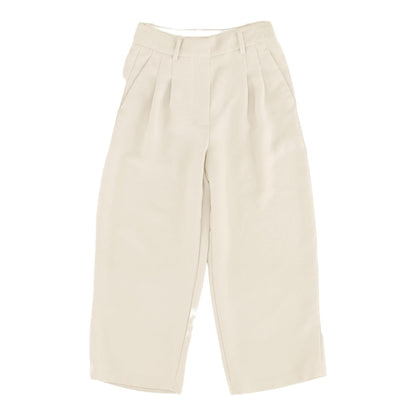 Ivory Solid Pants