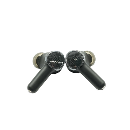 Black Quantum True Wireless Noise Cancelling Gaming Earbuds