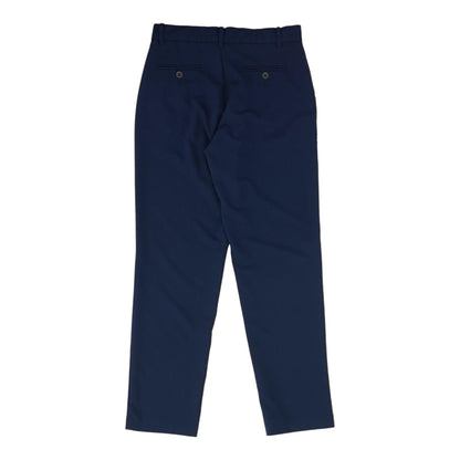 Navy Solid Dress Pants