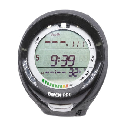 Puck Pro Black Dive Computer Black Band M/L