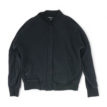 Black Solid Lightweight Jacket