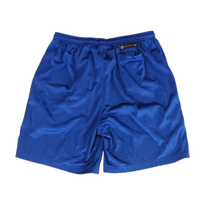 Blue Solid Active Shorts