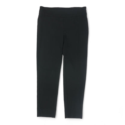 Black Solid Dress Pants