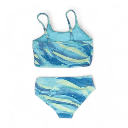 Blue Graphic Two-Piece