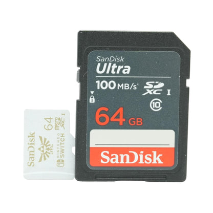 Set of 2 64GB SDXC Memory Cards