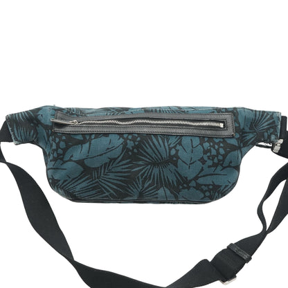 Tropical Palm Trees Print Classic Crossbody Bag in Canvas