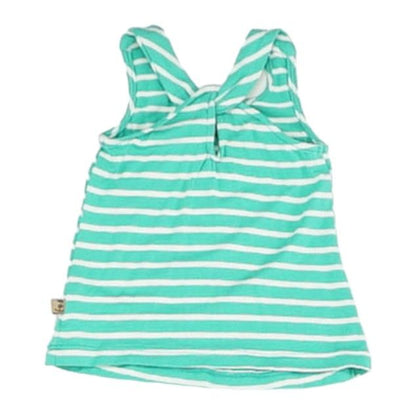 Teal Striped Tank