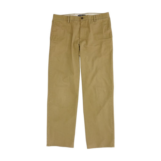 Khaki Solid Chino Pants