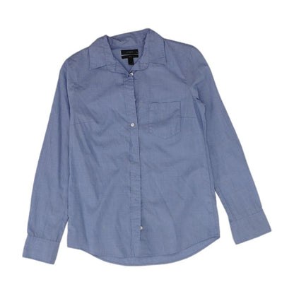 Blue Solid Button Down