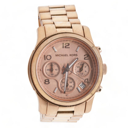 Runway Rose Gold Tone Stainless Steel Watch