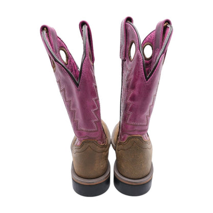 Pink Lainie Western Boots