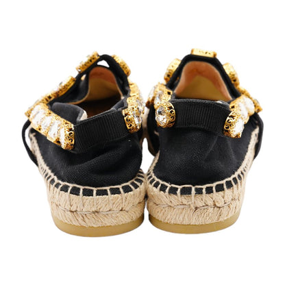 Pepita Crystal-Embellished Espadrilles