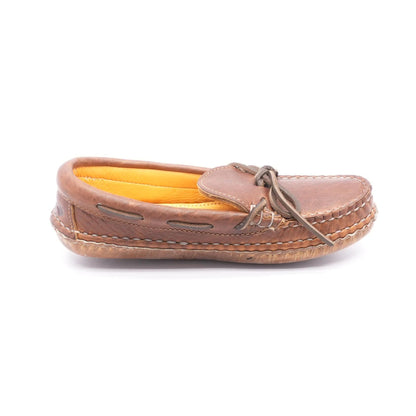 Lodge Moccasin Brown Loafer Flats