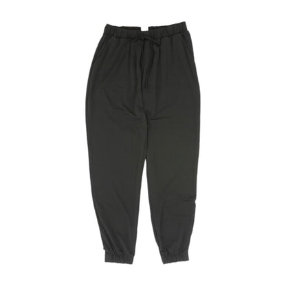 Black Solid Joggers Pants