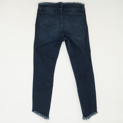 Navy Solid Jeans