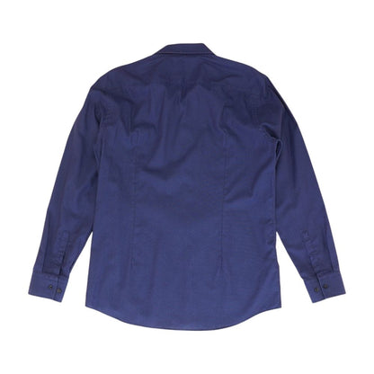 Blue Misc Long Sleeve Button Down