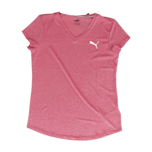 Pink Solid Active T-Shirt