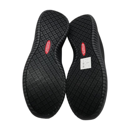 Ultra Flex Black Slip On Athletic Shoes