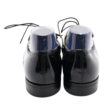 Black Patent Leather Derby Shoe