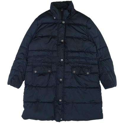 Navy Puffer Coat