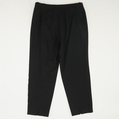 Black Solid Dress Pants