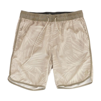 Tan Graphic Swim Shorts