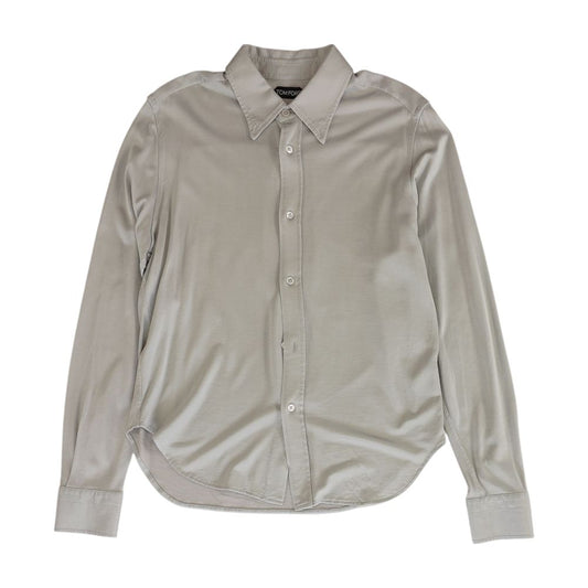 Long Sleeve Button Down Jersey Shirt