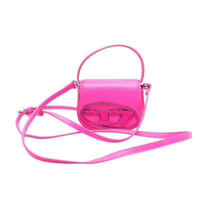 Neon Pink 1DR XS Mini Bag in Leather