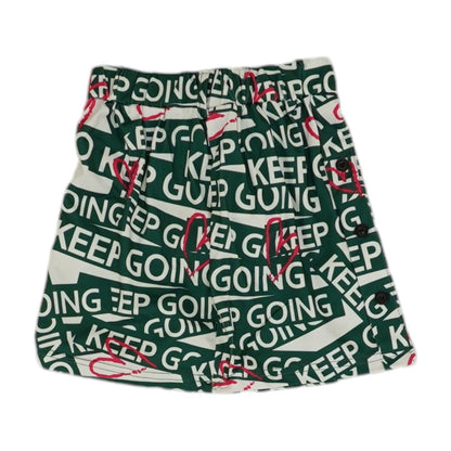 Green Graphic Short Set