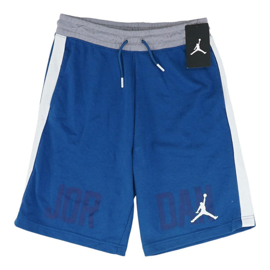 Blue Color Block Active Shorts