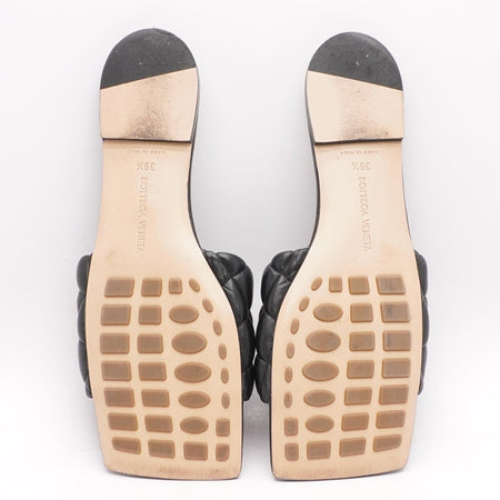 Louis Vuitton Leather and Monogram Denim Ankle Strap Clog Sandals